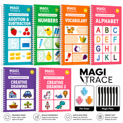 MagiTrace® Magic Grooved Writing Practice
